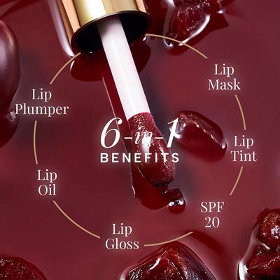 RAS Luxury Skincare Super Plump Lip Oil Gloss - Hazelnut Glow 9 ml - Lip Glosses