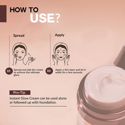 Colorbar Instant Glow Cream for All Skin Types 15 gm - Nail Polish