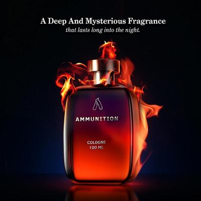 Ustraa Cologne for Men - Ammunition 100 ml - Men Deodorants/Roll-Ons