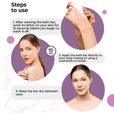 Cosmos by Bewakoof Gemstone Bath Bar with Emerald Crystal Balancing & Soothing 160 gm - Soaps