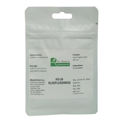 Dr. Roma'S Hd 24 Sleeplessness Pills - (Pack of 2 x 140's) - Speciality Medicine