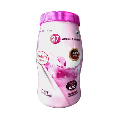 MACPROT RESP GLUTEN FREE STRAWBERRY FLAVOUR Powder 200g - Supplements-Sup