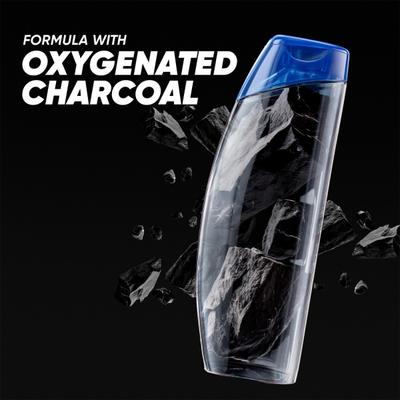 Head & Shoulders Oily Sticky Dandruff Deep Cleanse With Oxygenated Charcoal Shampoo 340 ml - Shampoos