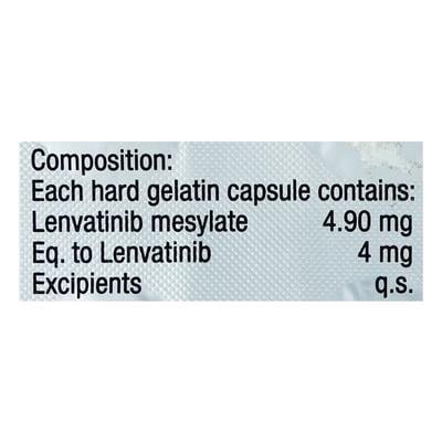LENRIS 4mg Capsule 10's - Cancer Oncology-Tar