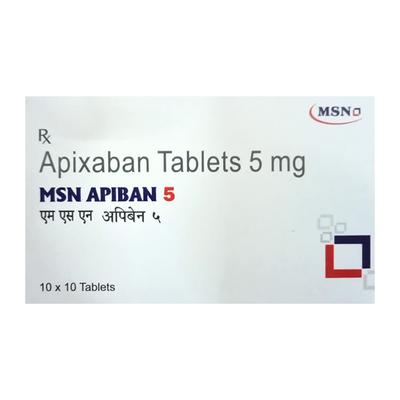 MSN APIBAN 5 Tablet 10's - Blood Clot-Ant