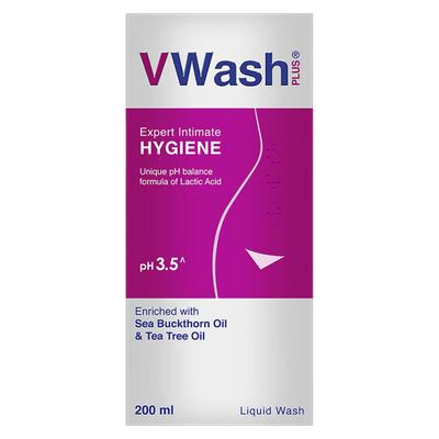 VWash Plus Expert Intimate Hygiene liquid wash 200 ml - Intimate Care