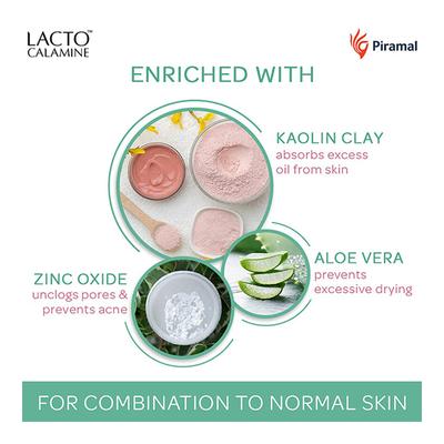 Lacto Calamine Oil Balance Combination to Normal Skin Lotion 120 ml - Face Creams