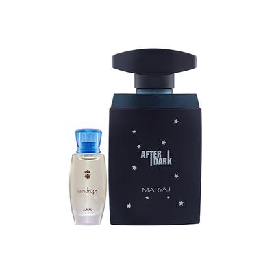 Ajmal Raindrops Concentrated Perfume Oil Floral Chypre And Maryaj After Dark EDP Woody Aromatic Perfume 110 ml - Perfumes (Edt/Edp)