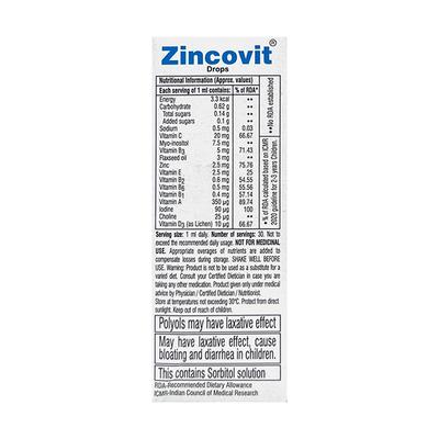 ZINCOVIT Drops 30ml - Supplements-Vam