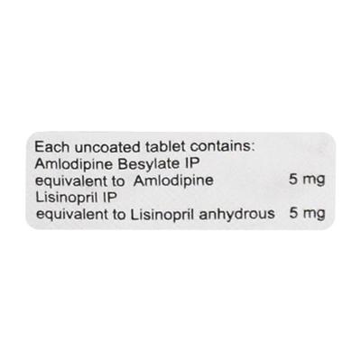 Amlovas L Tablet 15'S - Hypertension-ACE