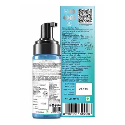 WOW Skin Science Hyaluronic Acid Foaming Face Wash 150 ml - Face Washes