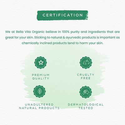 Bella Vita Organic Anti-Acne Face Wash,Deep Cleanser, Spot Treatment & Pimple Repair 100 ml - Face Wash & Cleansers