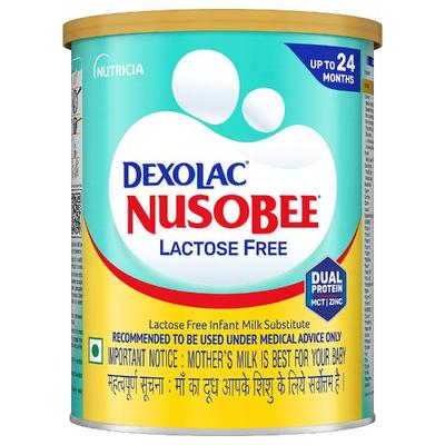 Dexolac Nusobee Casein (Up to 24 Months ) 400 gm -Tin - Baby And Infant Supplements