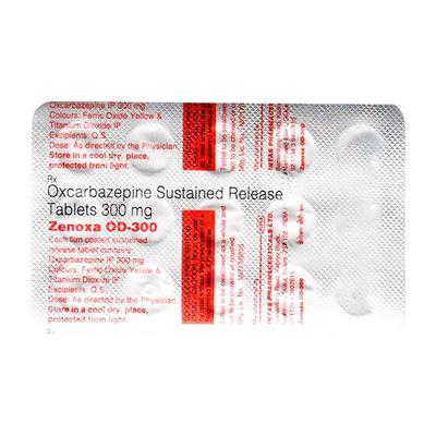 ZENOXA OD 300 Tablet 15's - Epilepsy/Convulsion-Ant