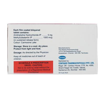 AMNURING 5mg Tablet 10's - Neuropathic Pain-Dru