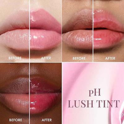 mCaffeine Shades pH Lush Lip & Cheek Color Changing Tint- Hydrates, Plumps, Non-Sticky- Tint Shift 5.5 ml - Lip Glosses