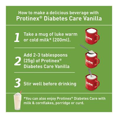 Protinex Diabetes Care Powder - Creamy Vanilla Flavour 200 g - Diabetes (Fitness)