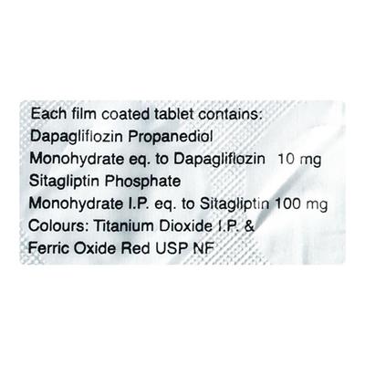 GLUCRETA S 10+100mg Tablet 10's - Diabetes-Ant