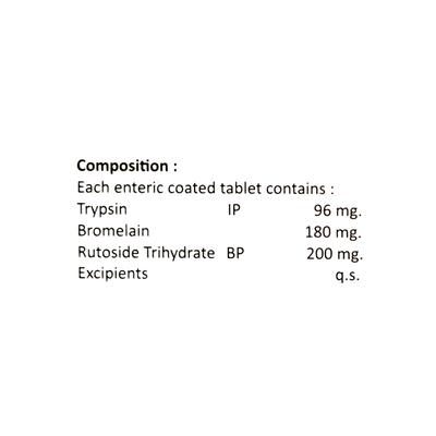 Enzem Forte Tablet 10'S - Pain relief-Ant