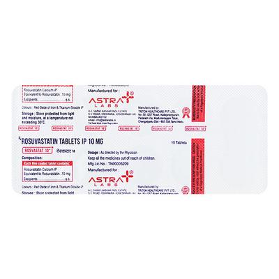 ROSVASTAT 10 Tablet 10's - High Cholesterol-Dys
