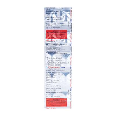 Flexabenz Plus Tablet 10'S - Muscle Spasm-Mus