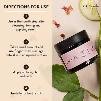 Neemli Naturals Argan & Rose Day Cream 50 ml - Day Cream