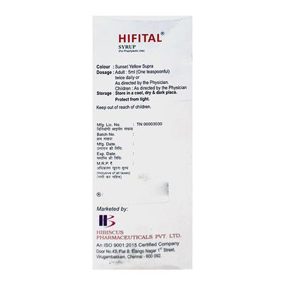 HIFITAL DELICIOUS MANGO FLAVOUR Syrup 200ml - Supplements-Vam