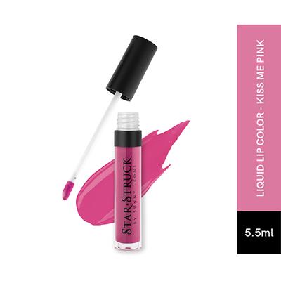 Star Struck by Sunny Leone Liquid Lip Color Kiss Me Pink 5.5 ml - Liquid Lipsticks