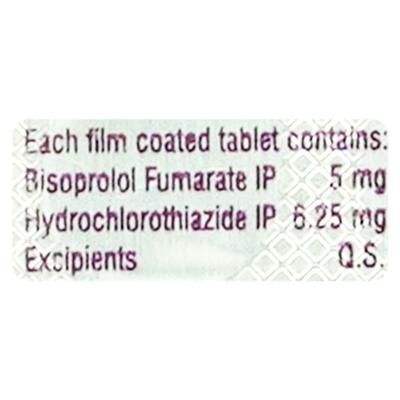 BISOBIS H 5 Tablet 10's - Hypertension-Bet