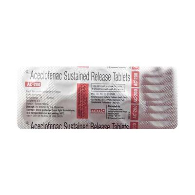 AC 200mg Tablet 10's - Pain relief-Nsa