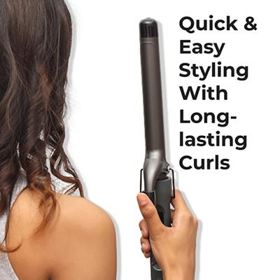Winston Hair Curling Tong Women Professional Hair Curler Led Temperature Control (25mm) 1's - Multi-Stylers