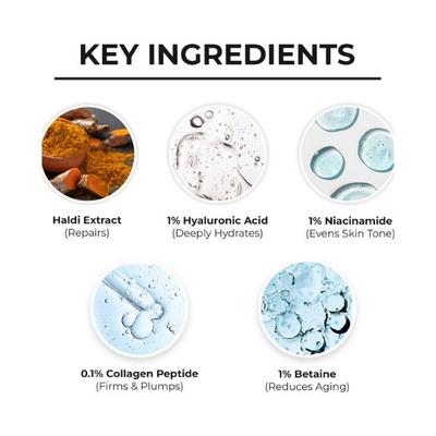 Dr. Sheth's Haldi & Hyaluronic Acid Serum 30ml - Face Serum