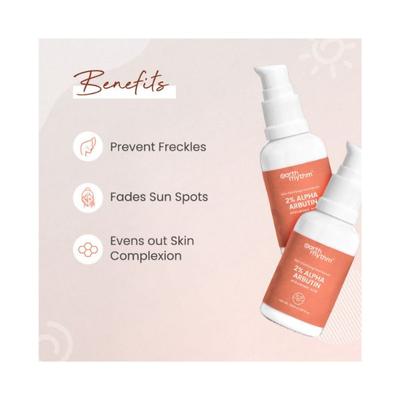 Earth Rhythm 2 Percent Alpha Arbutin Plus Hyaluronic Acid Skin Clarifying Serum 30ml - Face Serum