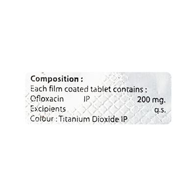 OFLOMAXX R 200 Tablet 10's - Bacterial Infections-Qui