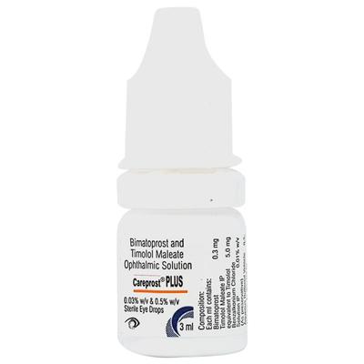 Careprost Plus Eye Drops 3ml - Glaucoma-Ant
