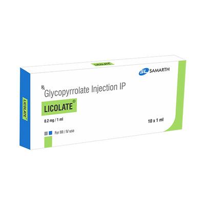 Licolate 0.2mg Injection 1ml - Muscle Cramps/Spasticity-Mus