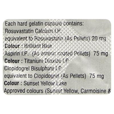 ROSVIN GOLD 20 Capsule 10's - Blood Clot-Ant