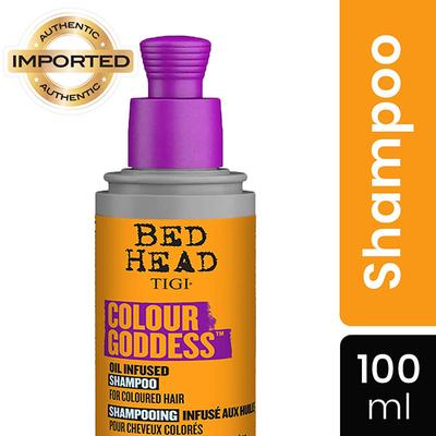 Bed Head Tigi Colour Goddess Oil Infused Shampoo for Coloured Hair 100 ml - Shampoos