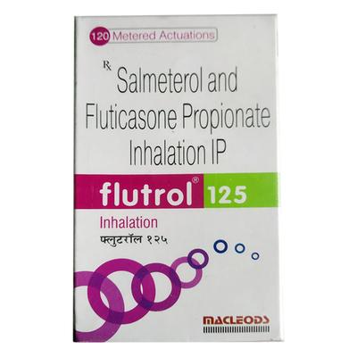 Flutrol 125 Inhaler 120md 1's - Asthma/COPD-Ast
