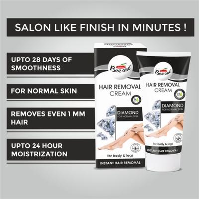 Bee One Diamond Hair Removal Cream 60 ml - Shaving & Hair Removal