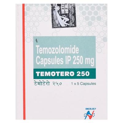 Temotero 250mg Capsule 5'S - Cancer Oncology-Cyt
