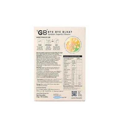 The Good Bug Bye Bye Bloat 1.5 g Sachet 15's - Digestive Health