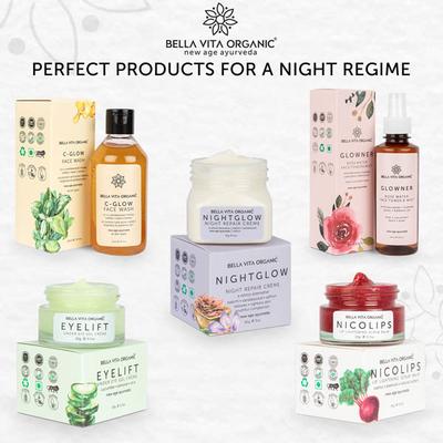Bella Vita Organic Night Glow Face Cream 85 gm - Face Moisturizers