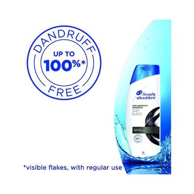 Head & Shoulders Silky Black Anti Dandruff Shampoo 180ml - Shampoos