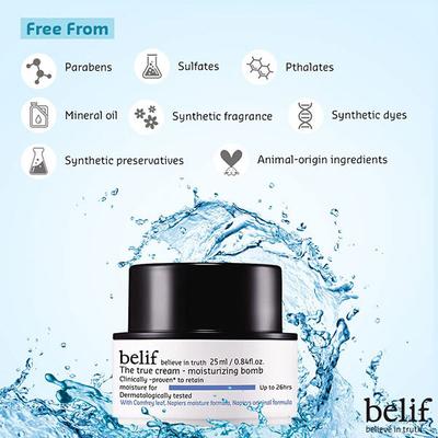 Belif The True Cream Moisturizing Bomb 25 Ml - Face Moisturizers