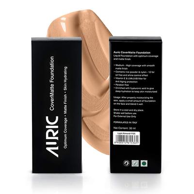 Auric CoverMatte Foundation Cool Sand 1102 50 gm - Foundation