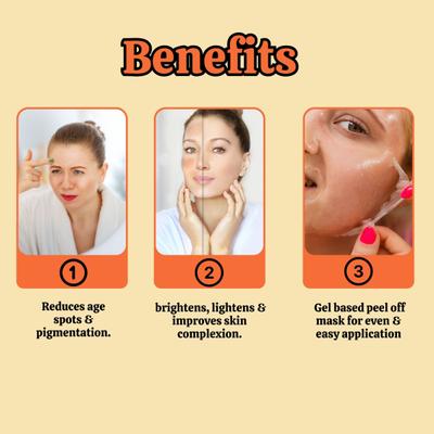Riyo Herbs Papaya Peel Off Mask 100 gm - Masks & Peels