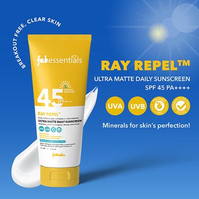 Fabessentials Ultra Matte Daily Sunscreen SPF 45 PA++++ 50 gm - Body Sunscreen