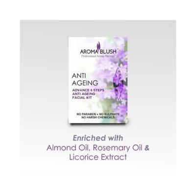 Aroma Blush Anti Ageing Facial Kit 65.0 gm - Facial Kits