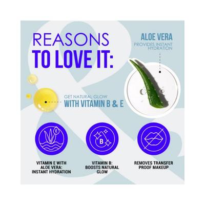 Blue Heaven Over & Out Makeup Remover Sticks With Vitamin B , E & Aloe Vera 8.5 gm - Make Up Removers